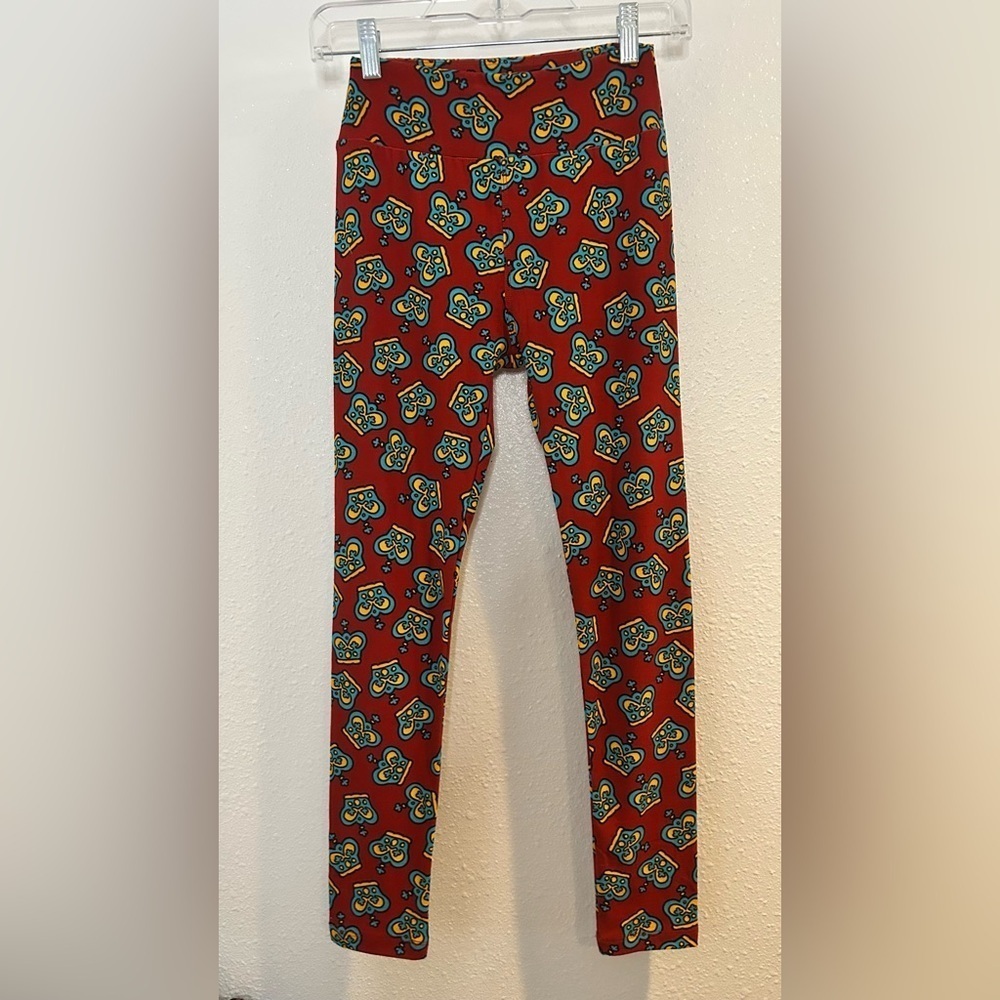 LuLaRoe Patterned Leggings One Size (2-10)